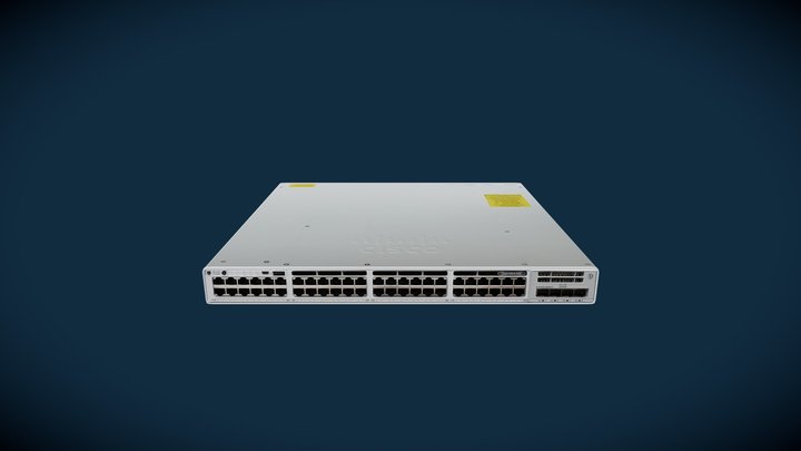 C9300L48 3D Model