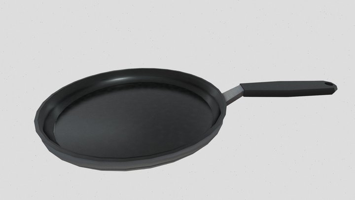 frying pan – Gratis 3D-model STL