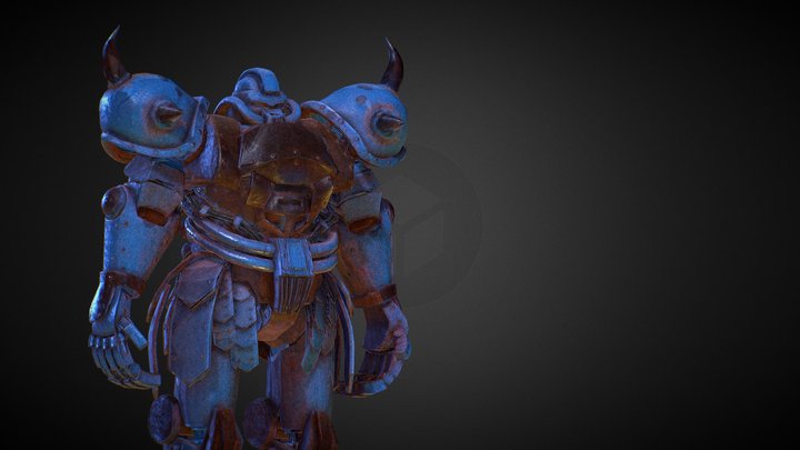 GUNDAM- GOUF MS-07B 3D Model