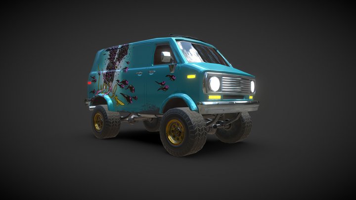 The Doubtmobile 3D Model