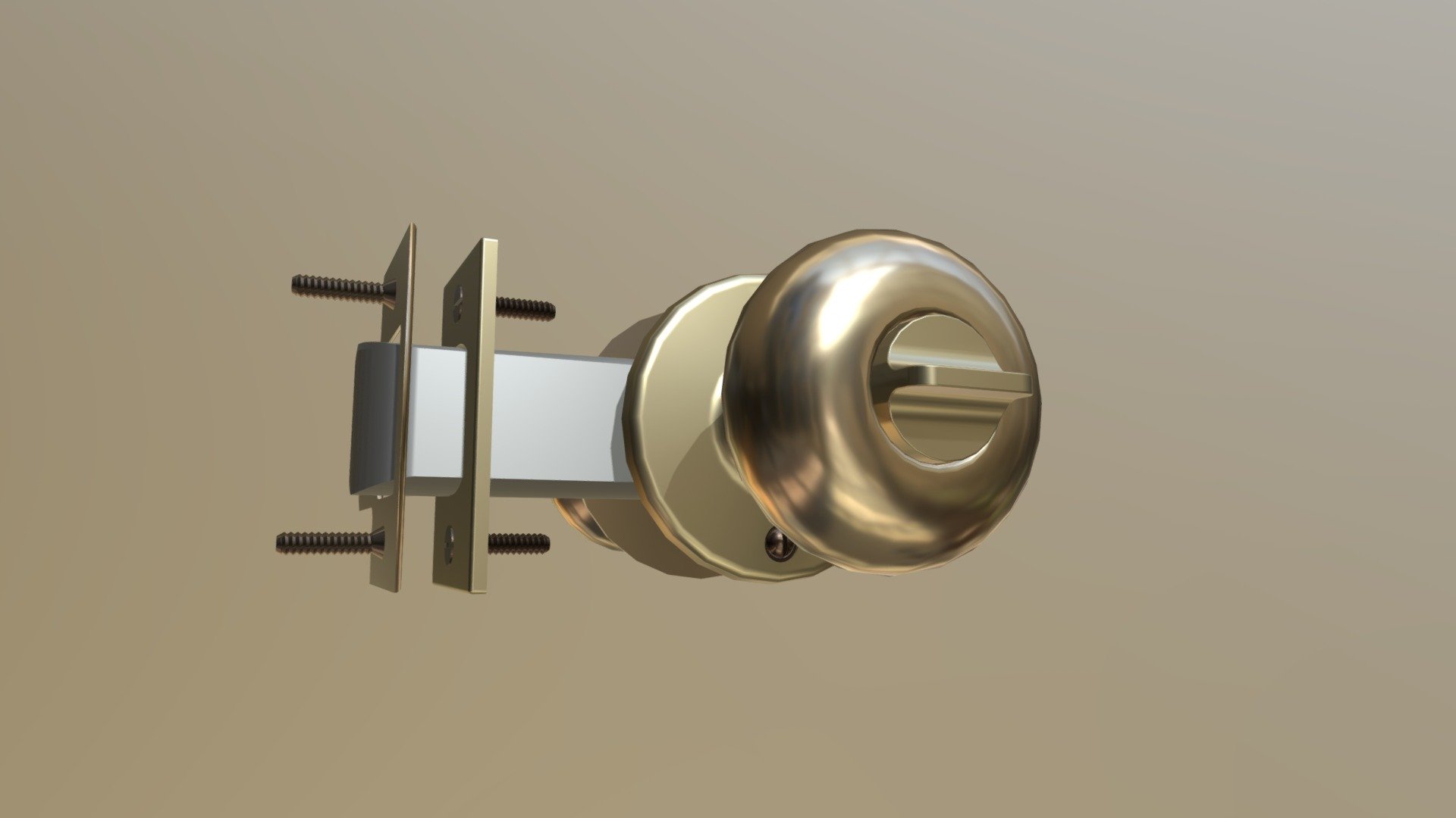 Vintage 1950's Doorknob