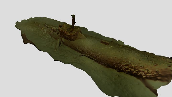 Klein U-Boot Seehund 3D Model