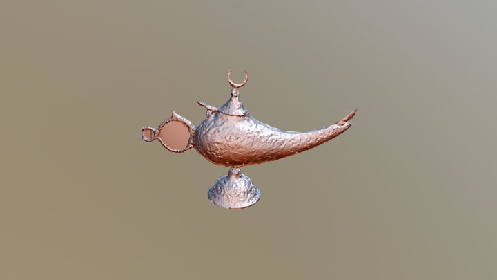 Lampada Aladino 3D Model