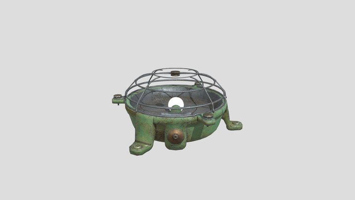 Industrial Bulkhead Cage Light Openface