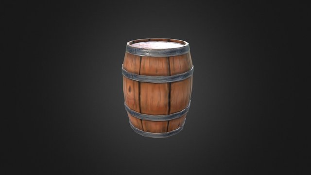 Just a Barrel 3D Model
