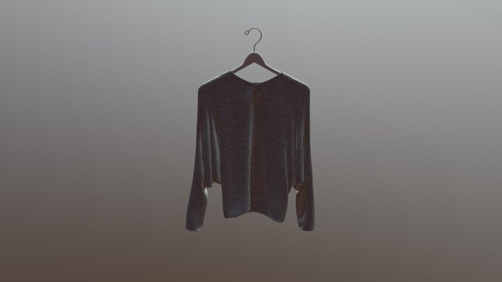 Hanging Shirt By Camille Kleinman 3D Model