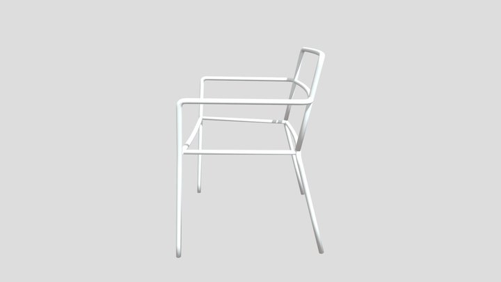 Silla Praga 3D Model