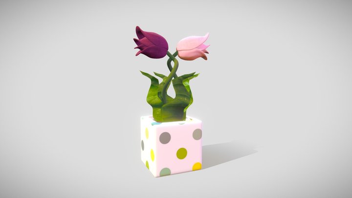 Tulips 3D Model