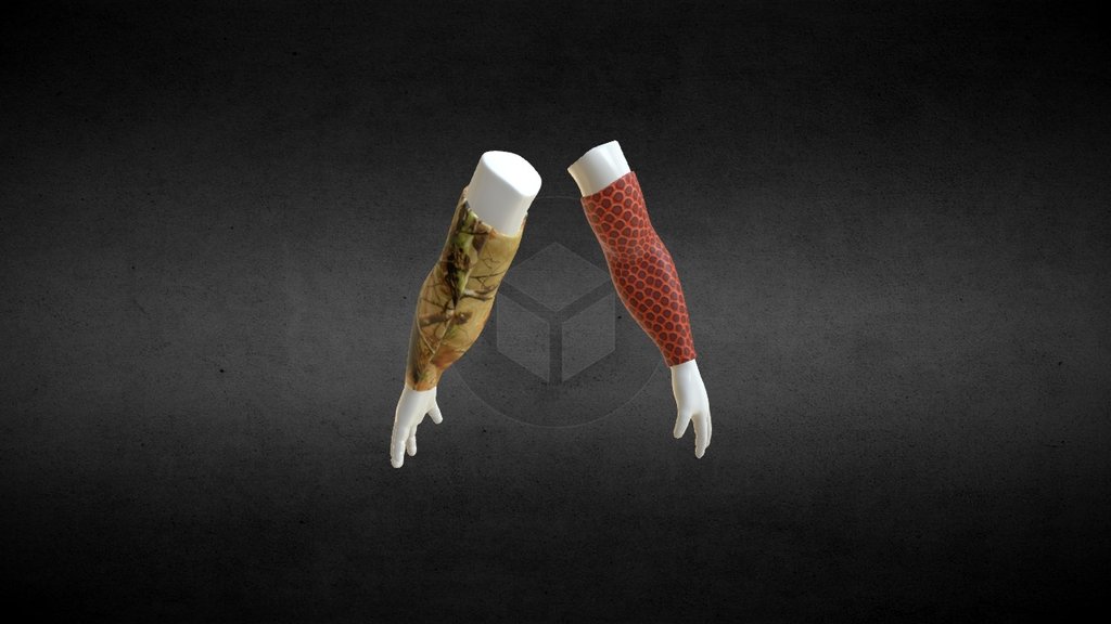 Arm Sleeve — Sketchfab embed 3D viewer