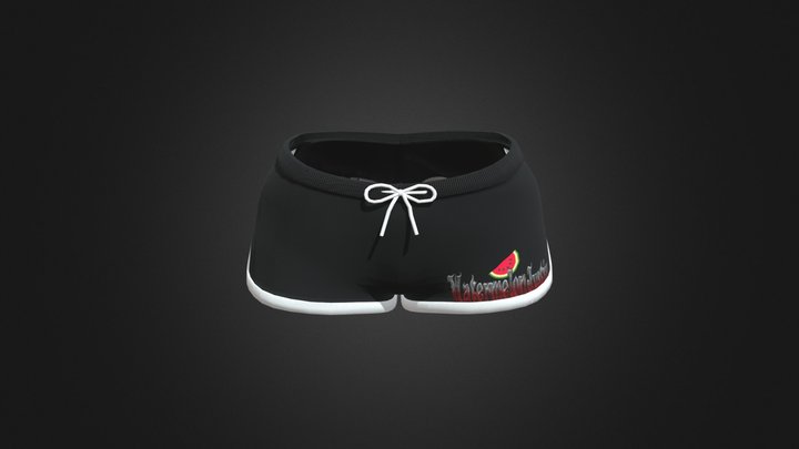WJ's Dolphin Shorts 3D Model