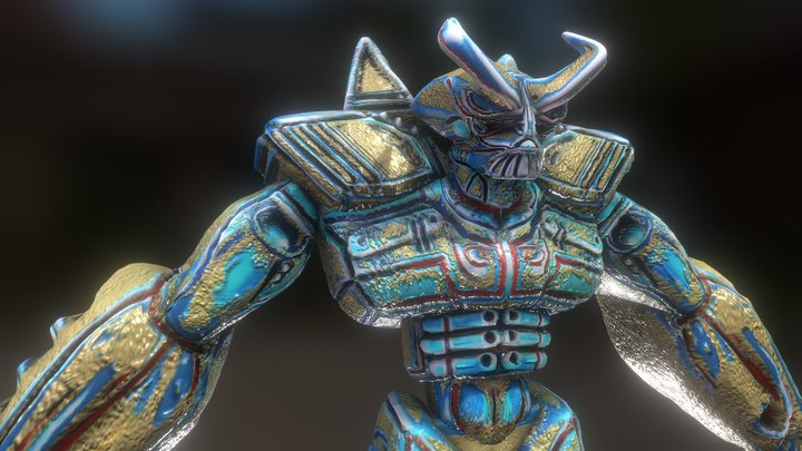 MECHA 02 3D Model