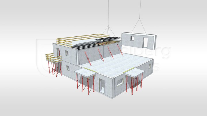 Precastabetong Entreprenader 3D Model