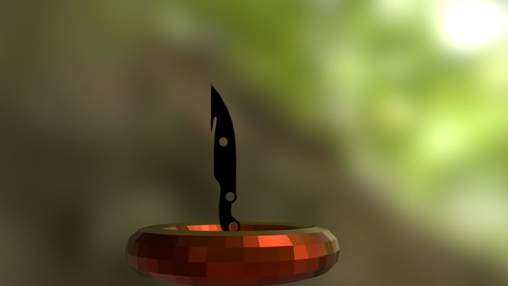 Hunter Knife 3D Model