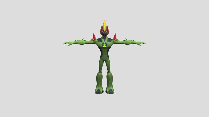SwampFire 3D Model
