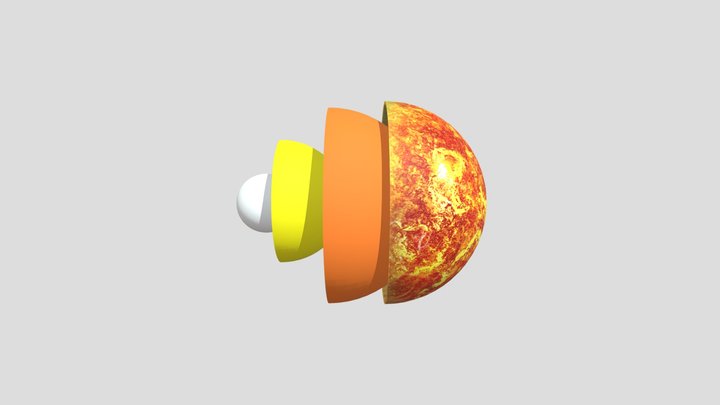 LAPISAN MATAHARI 3D Model