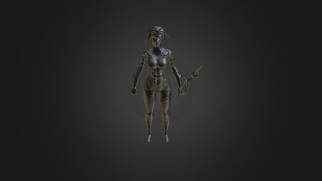 Guerrera 3D Model