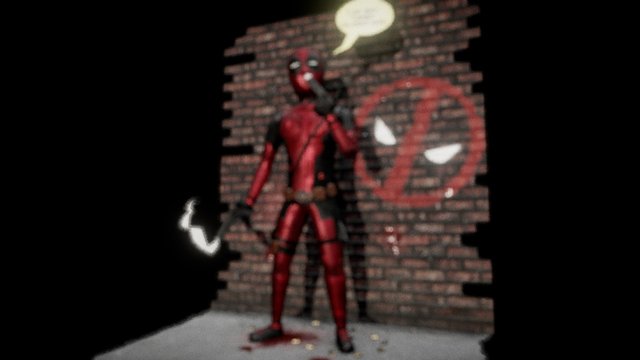 Deadpool - Mercenary with a Mouth 3D Model