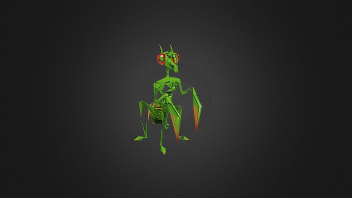 VG Remix - Mantis Crew Member 3D Model