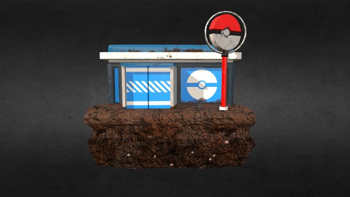Tienda Pokémon 3D Model