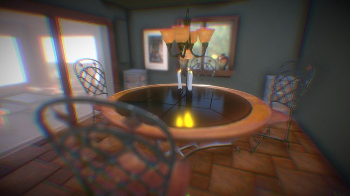 Dining Room 3D Model