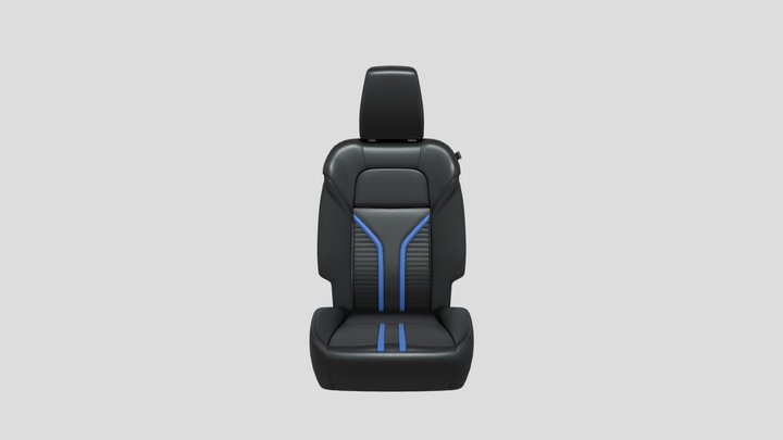 Z_TWILIGHT_BLUE_DRAG_ACC_SEAT 3D Model