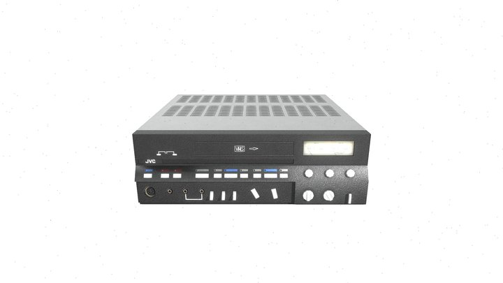 Video Cassette Recorder 3D Model
