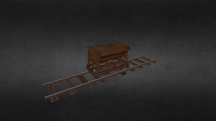 mine_train 3D Model