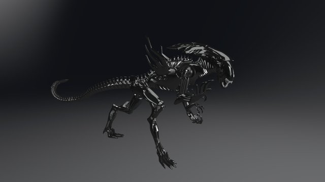 Alien Queen 3D Model