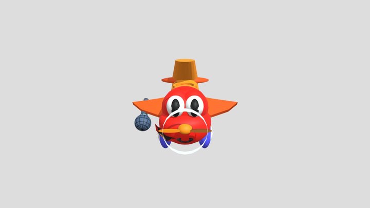 Cartoon Jetty V3 3D Model