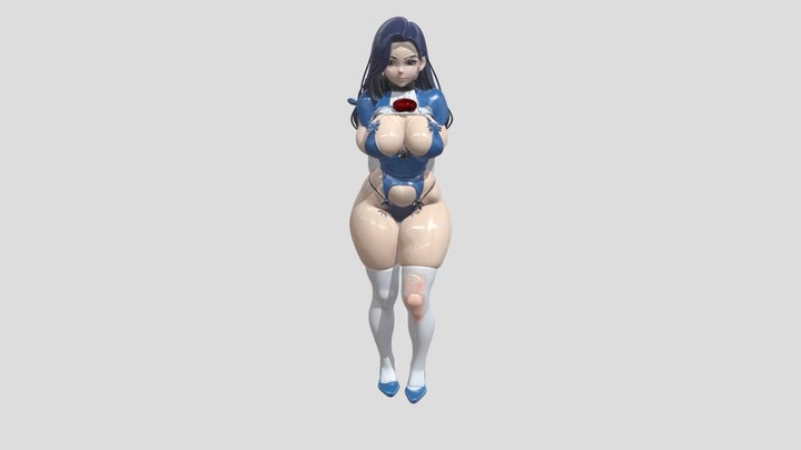 Sexy Princess 3D Model
