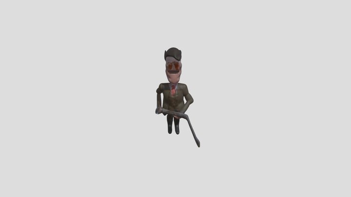 R.E.P.O repo game Huntsman 3D Model