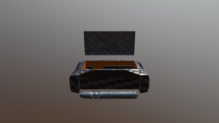 Missile Crate 3D Model