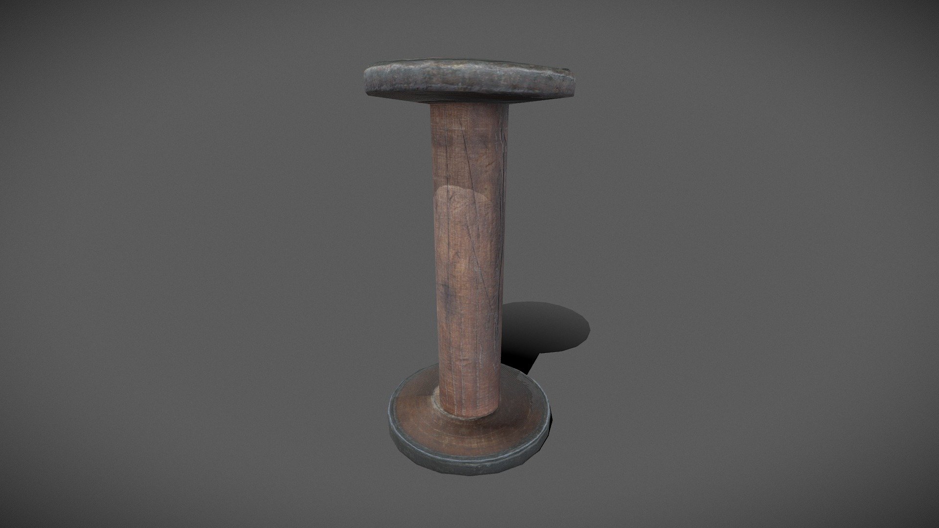 Williamson Vintage Wooden Spool