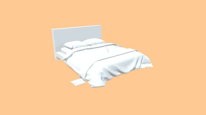 Bed_01 3D Model