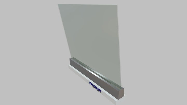 Barandal EXT Inclinado de EXTRALUM 3D Model