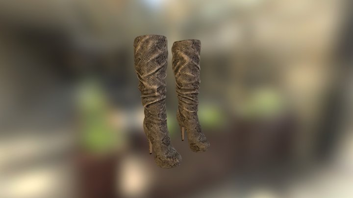 boot_edit_2 3D Model