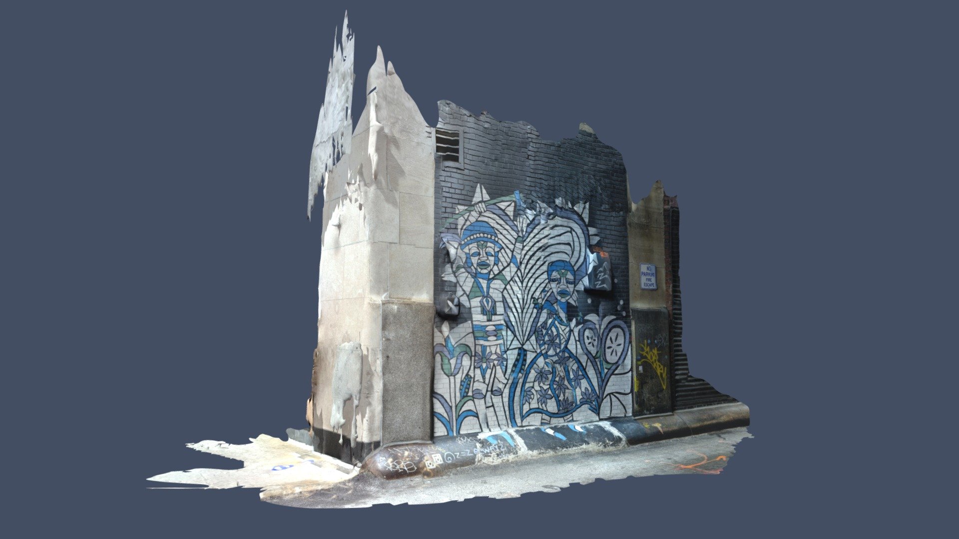 Blue-poly #LidarScanChallenge
