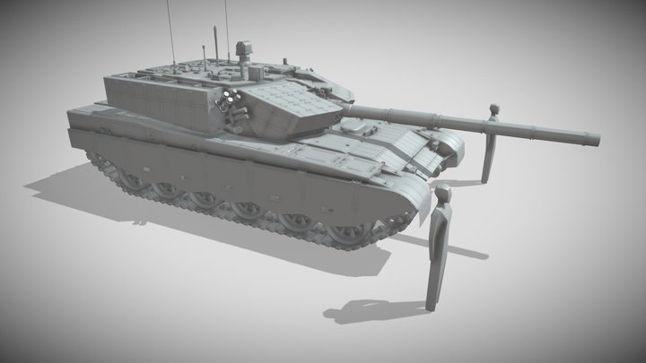 TANK-4 3D Model