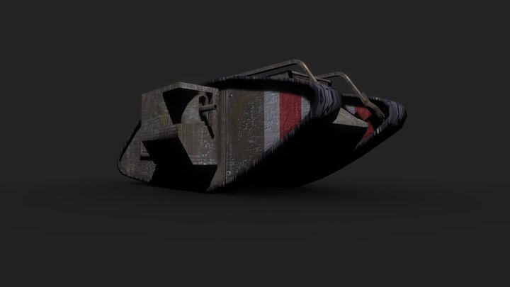 Custom DVloper-Styled Tank – Modello 3D gratuito STL