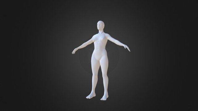 female 3D Model