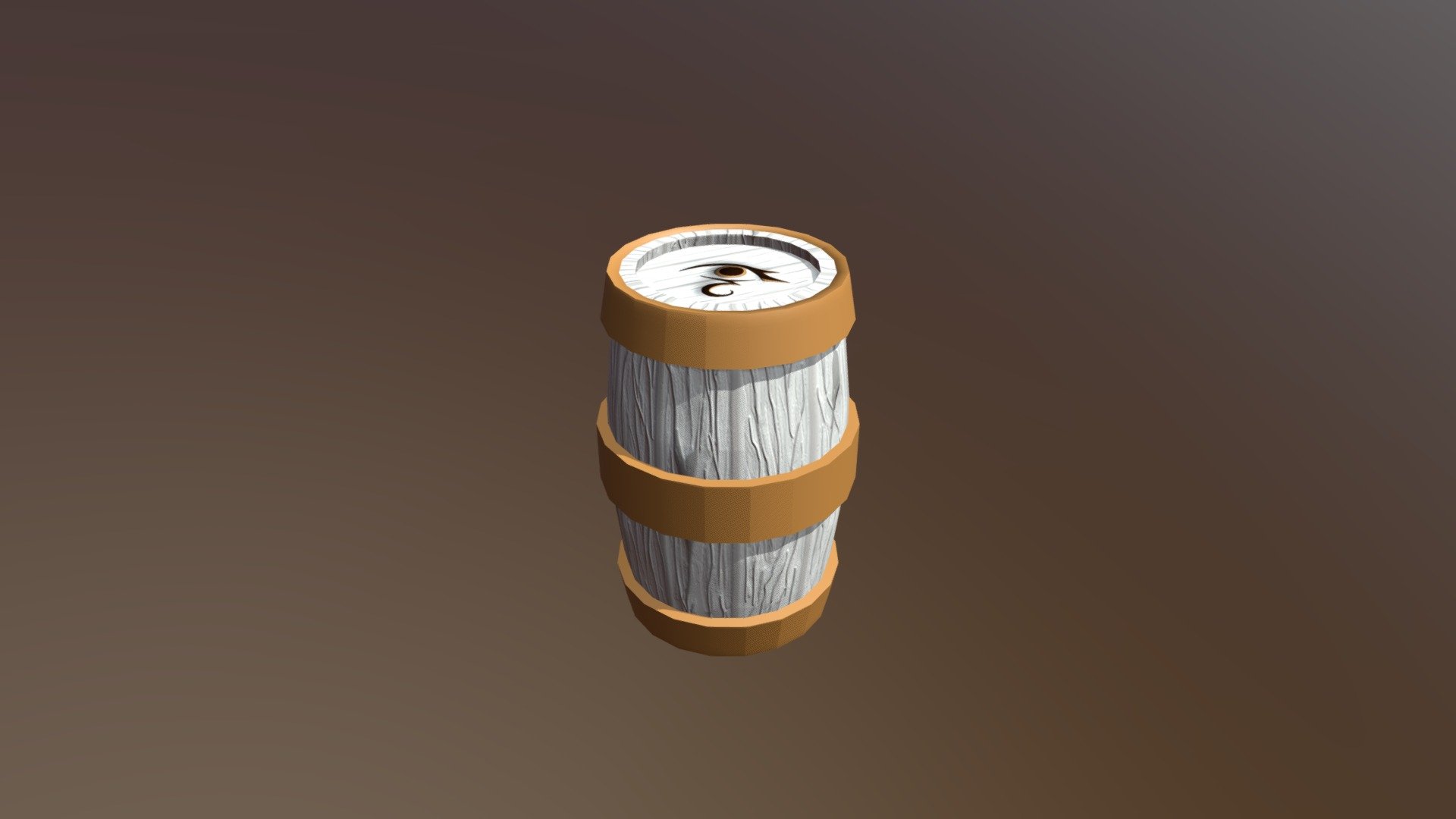 Barrel Model V2 - 3D model by erikacope [118cf9e] - Sketchfab