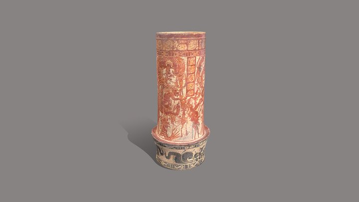 Vaso doble 3D Model