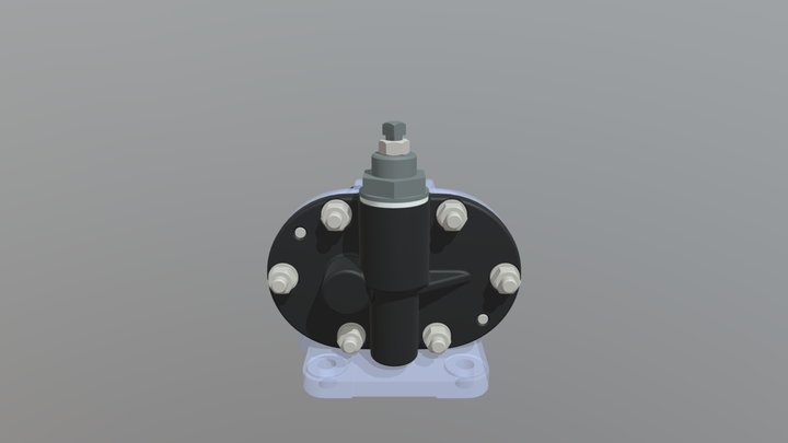 齿轮泵 3D Model