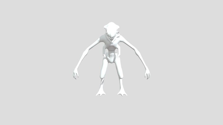 Alien move 3D Model