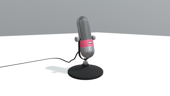 Microfoon1 3D Model