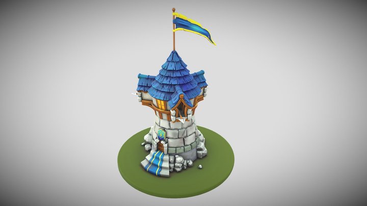 Defender of Aliance 3D Model