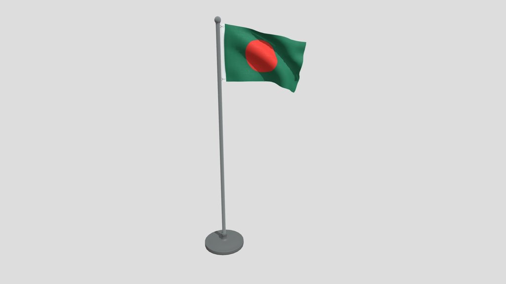 Animated Flag Of Banglades