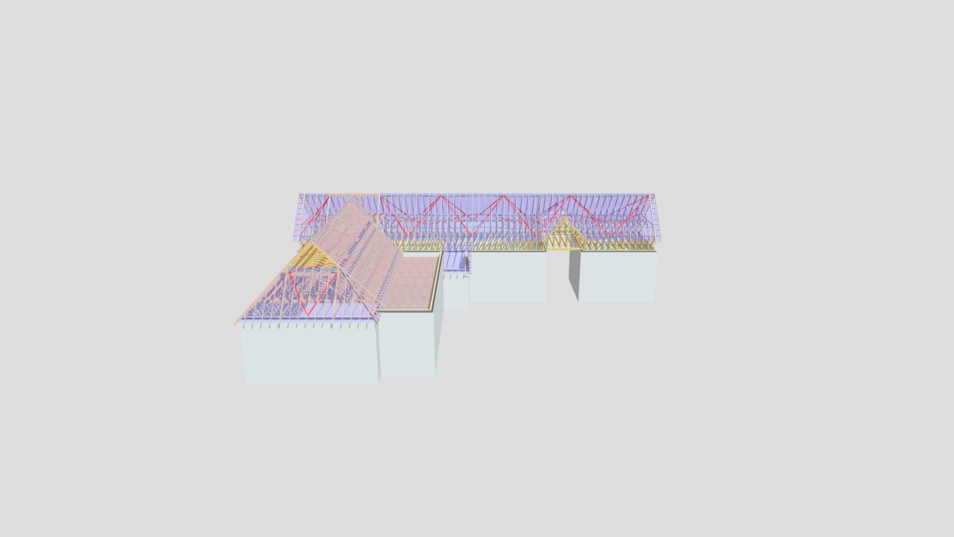 119624AB - Roof Over Pool 3D