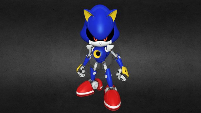 Sonic The Hedgehog IDW - Scrapnik Metal Sonic - Buy Royalty Free 3D model  by Vile3D (@vile3d) [25d1f5a]