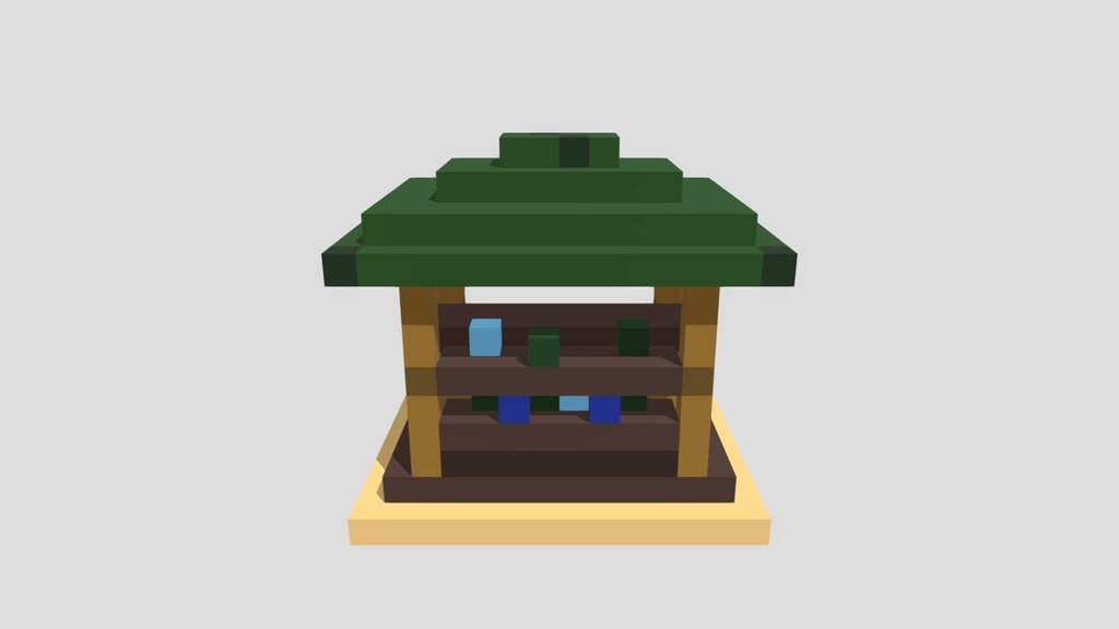 Beach Bar - Voxel 32x32